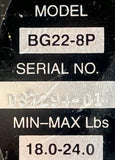 Sealed Air Corporation BG22-8P Balancer 18.0-24.0lbs