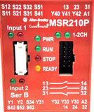 Allen-Bradley MSR210P Modular Monitoring Safety Relay 440R-H23176 Ser B 8W 24VDC