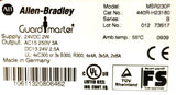 Allen-Bradley MSR230P Safety Relay 440R-H23180 Ser B 2W 24VDC