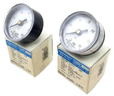 Ashcroft 20W1005-H-01B Gauge Size 2" Case Steel Window Polycarbonate (Lot of 2)