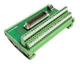 (Lot of 3) Amphenol 20-51039 DIN Rail 50 Pin Connector Block