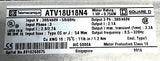 Telemecanique Square D ATV18U18N4 Speed Drive Controller 1HP-0.75KW 380-460V