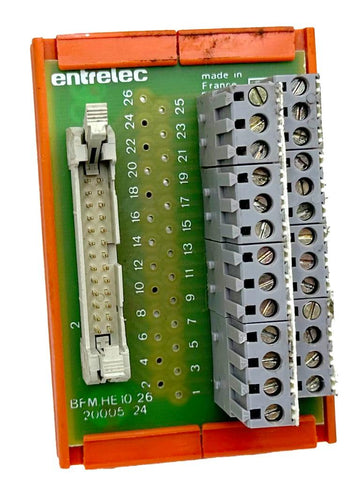 Entrelec BFM HE10/26 Connector Interface