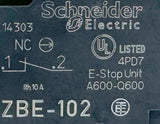 Shneider Electric ZBE-102 Green & Red Push Buttons