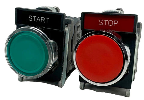 Shneider Electric ZBE-102 Green & Red Push Buttons