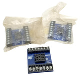 RDI 314BS Relay Terminal Block Base 5A 150V 105°C 14-20 AWG (Lot of 3)