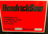 Hendrick 63" Panel Saw 126.5" x 46" Table w/ ProScan LCD & Dayton Dust Collector