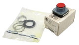 Allen-Bradley 800T-A6 Push Button Red Ser T Type 4 & 13 Flush Head