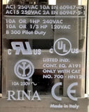 Allen-Bradley 700-HA32A1-4 Relay 10 Amp 120VAC 50-60Hz Ser D 2 C-O (DPDT)