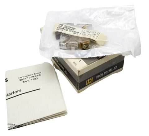 Square D 9999-SX-11 Electrical Interlock Ser A 87972