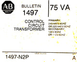 Allen-Bradley X-343858 Circuit Transformer Type M KVA 0.075 50-60Hz