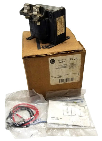 Allen-Bradley X-343858 Circuit Transformer Type M KVA 0.075 50-60Hz