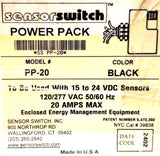 Sensor Switch PP-20 Power Pack 120-277VAC 20mA Class 2
