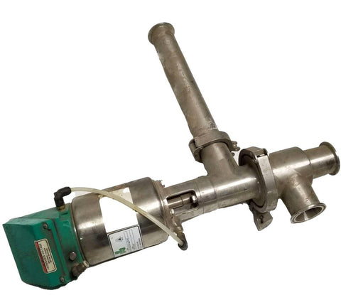 Triflow Engine Tri-Clover TRI-FLO 761TR-21M-29S-2-316L-20-4 Sanitary Valve
