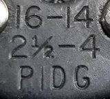 AMP 47387 Hand Crimping Tool Model P 16-14 2-1/2"-4" P-I-D-G