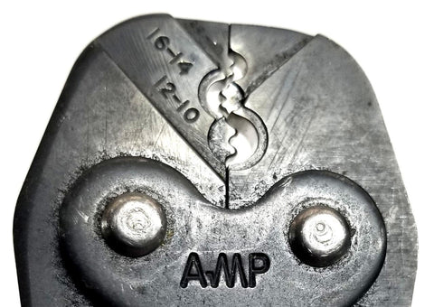 AMP 49935 Hand Crimping Tool Type-W 22-10 1-9 I-9 16-14 12-