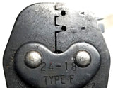 AMP 90123-2 Hand Crimping Tool Type F 24-18