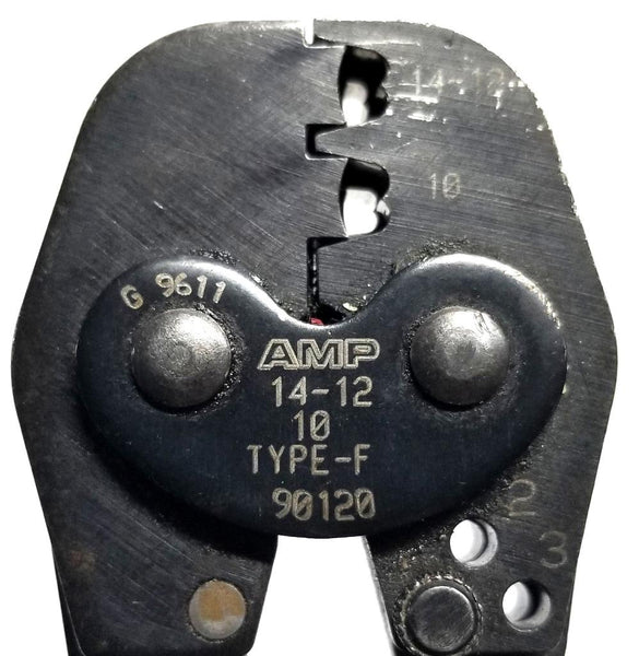 AMP 90120 Hand Crimping Tool Type F 10 14-12 G-9611 | Surplus Select