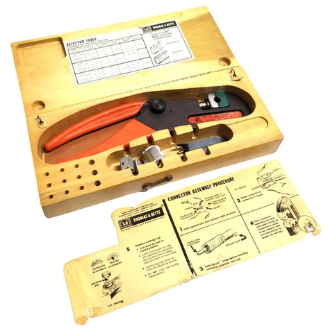 Thomas & Betts WT-640 Hand Crimping Tool With Box
