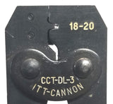 ITT-CANNON CCT-DL-3 Hand Crimping Tool 18-20