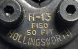 Hollingsworth H-13 Hand Crimping Tool FISO 22-18 18-14 43-0162-041