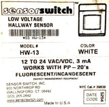 Sensorswitch HW-13 Hallway Sensor 12-24VAC/VDC 3mA