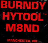 BURNDY HYTOOL M8ND Hand Crimping Tool With N24RT-11 Die Set