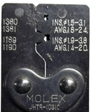 Molex JHTR-1031-C Hand Crimping Tool 1380 1381 1189 1190