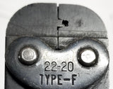 AMP 46190 Hand Crimping Tool 22-20 Type F