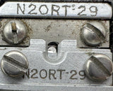 BURNDY HYTOOL M8ND Hand Crimping Tool With N20RT-29 Die Set
