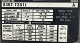 Allen-Bradley 836T-T253J Pressure Control Switch Series A 24.5BAR