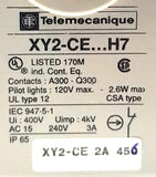 Telemecanique XY2-CE2A456-H7 Emergency Stop Device 240V AC-15 3A Ui-400V