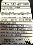 Elwood Motors F-4050-Q-H04AA Servomotor 4000RPM 3.35HP 0-267HZ 3 Phase 89OHM