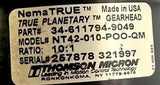 Modicon Telmecanique BPH0952N5MA2CA1 Servomotor & Micron NT42-010-POO-QM