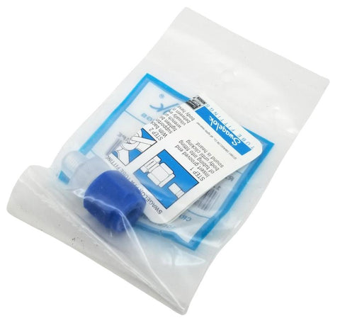 Swagelok PFA-420-1-2 Male Connector R16GR0536B 1/4"x1/8" Tube-Male Pipe