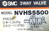Humphrey 590E1-3-10-36 Solenoid Valve 30-120Psi W/ SMC NVHS5500 3-Way Valve