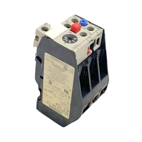 (Lot of 2) Siemens 3UA52 00-1J Overload Relay 6,3-10A 600VAC VDE 0660 25A