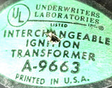 Franceformer GAIV-879 Interchangeable Ignition Transformer 60Hz 240VA 23MA