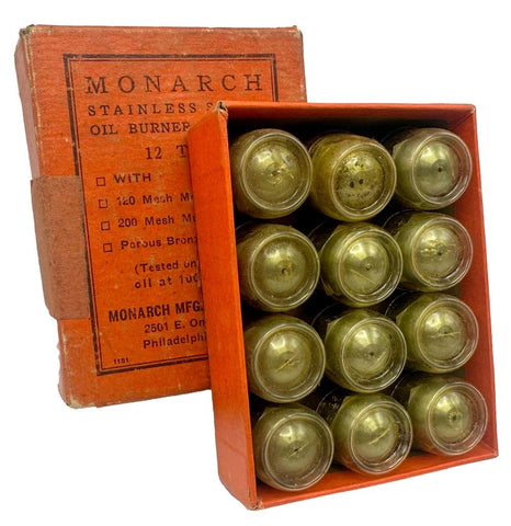 (Lot Of 12) Monarch F-80 Oil Burner Nozzles 12.00 50°