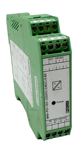 Phoenix Contact MINI-PS-120-230AC/24DC/0.65 Power Supply