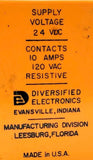 Diversified CMU-24-DSE-10 Current Motor 24VDC 10A 120VAC