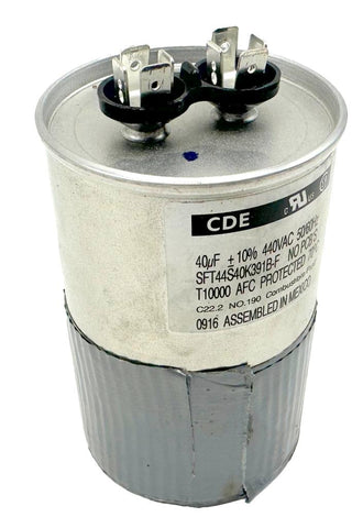 CDE SFT44S40K391B-F Capacitor 40UF +/-10% 440VAC 50/60Hz