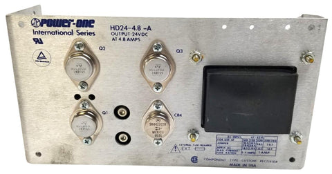 Power-One HD24-4.8-A Power Supply Output 24VDC 4.8A International Ser AC Input