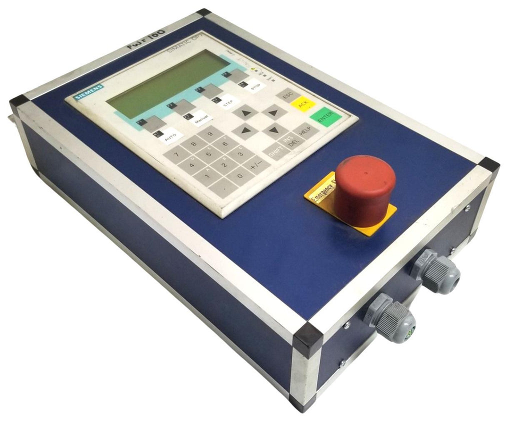 Siemens Simatic OP7 Operating Control Panel With Emergency Stop Button