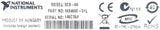 National Instruments SCB-68 Shielded Connector Block 182469E-01L 182556E-01REV1