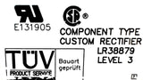 Power-One MAP55-4002 Power Supply 110V/60Hz 2A 230V/50Hz 1A