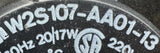 EBM W2S107-AA07-13 Fan 220V~50/60Hz 20/17W