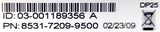 CRU DP25 Data Port Carrier 8531-7209-9500