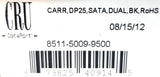 CRU DP25 Data Port 8511-5009-9500