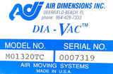 Dia-Vac M0132OTC Air Pump115V